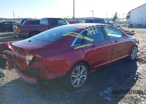 2016 Lincoln Mkz from USA, damaged, VIN 3LN6L2J95GR624067